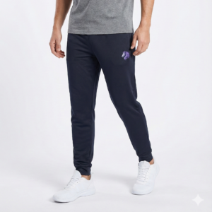 Men's Black Track Pants | Slim Fit Performance Joggers for Gym & Training