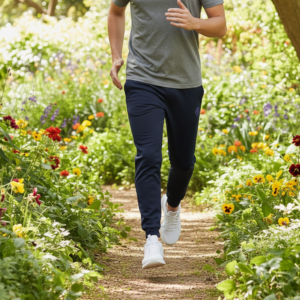 Men’s Sports Track Pant – Stretchable Quick-Dry Fabric