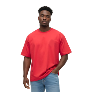 Unicorn Crest Oversized Flamingo Cotton T-Shirt